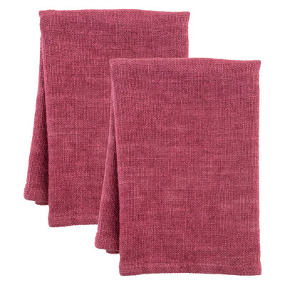 Ensemble de serviettes de table unies
