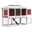 Alina Weather Resistant Rabbit Hutch-1466026013