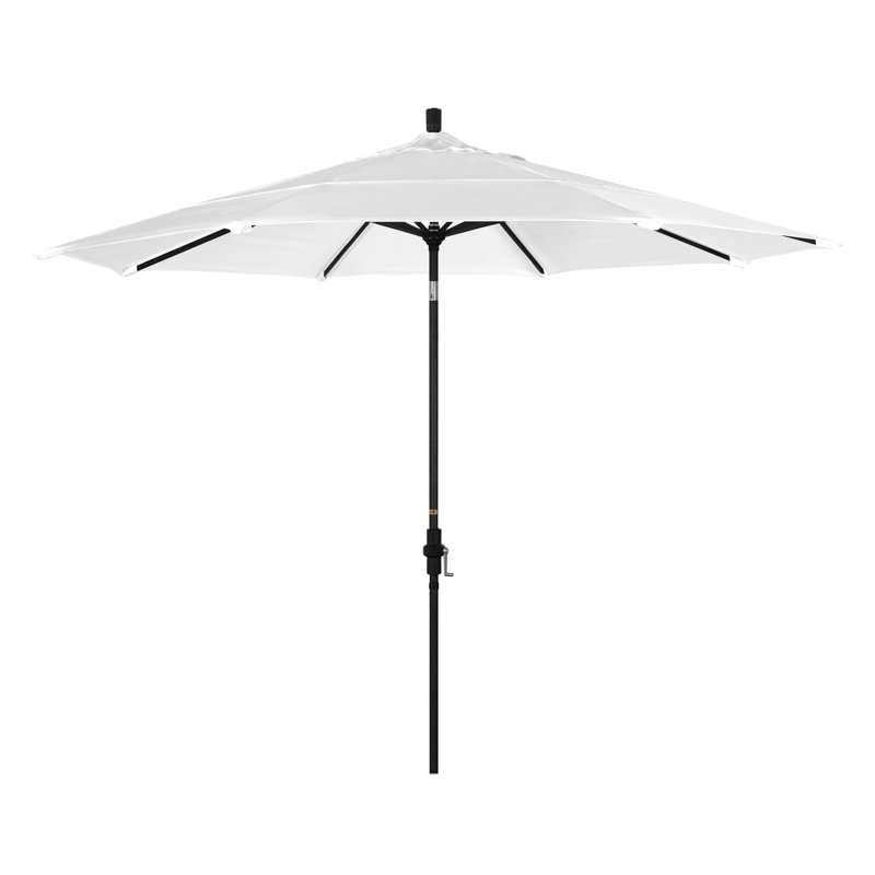 Parasol de marché Broadmeade octogonal Sunbrella, Blanc - oléfine