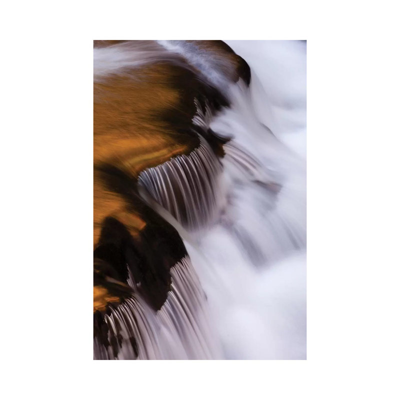 USA, Tennessee. Cascades along the Little River in the Smoky Mountains. 1 Piece Wrapped Canvas Wall Art