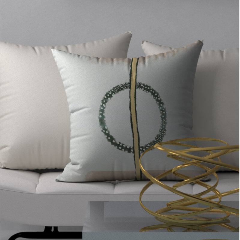 Reversible Throw Pillow, 18" x 18"