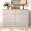 Commode double à 6 tiroirs Allyannah-92261406