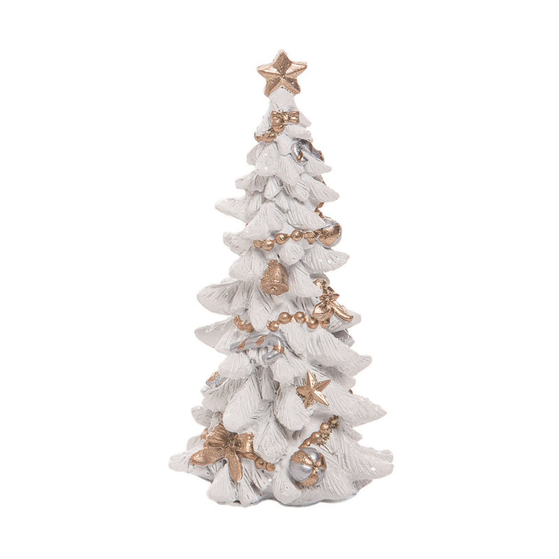 Ensemble de 4 décorations de Noël en forme de sapin de Noël pour Noël