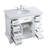 Hermes 42" Single Bathroom Vanity Set-725120333