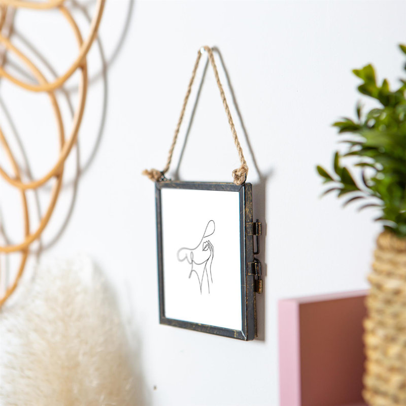 Nicola Spring - Hanging Metal Photo Frames Gallery - 3 Sizes