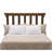Fireside Lodge Barnwood Post Headboard - King-1506684962