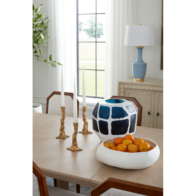 Sewale Handmade Handblown Glass Table Vase