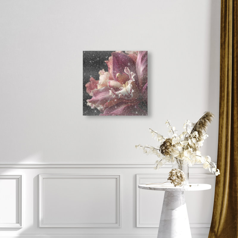 Velvet Labellum Print by Oliver Gal, 20"H x 20"W, Gallery Wrapped