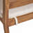 Outdoor Acacia Wood Armless Chairs with Cushions,Dining Chair-357943071