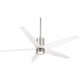 56" Symbio 5 - Blade LED Standard Ceiling Fan with Remote Control and Light Kit Included
