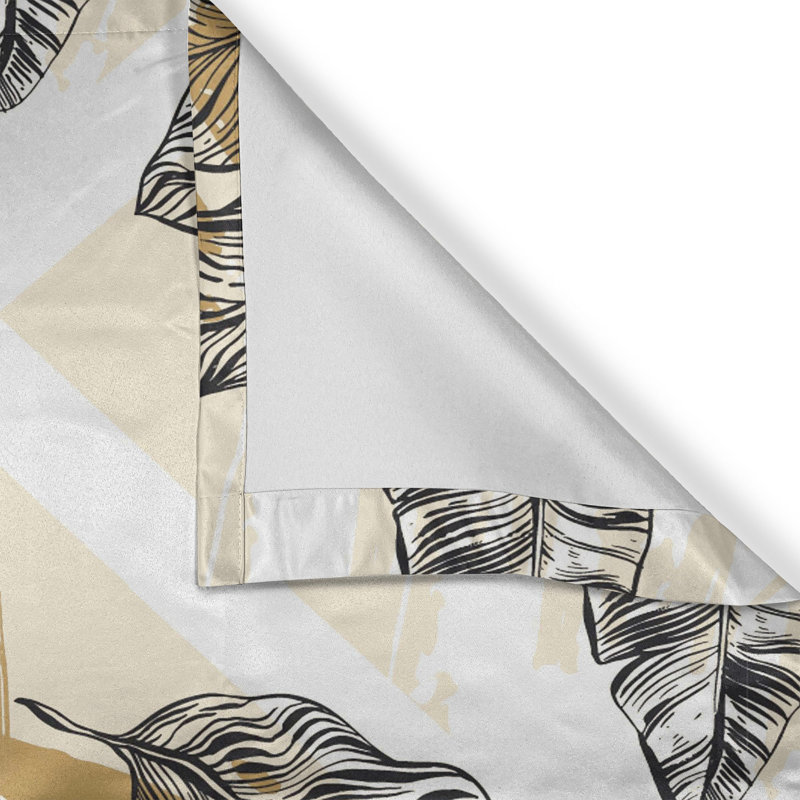 Semi Sheer Curtain Pair