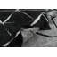Rapture Black/Silver Gray Geometric Luxury Area Rug-68901411