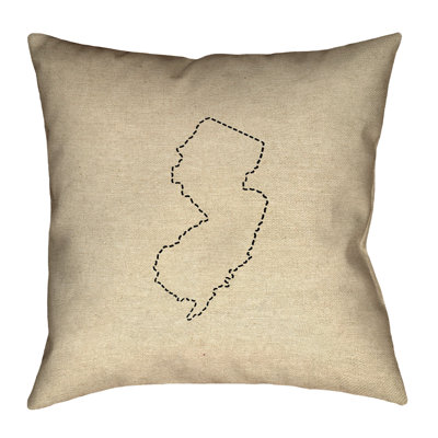 Katelyn Smith Leather/Suede Reversible Throw Pillow