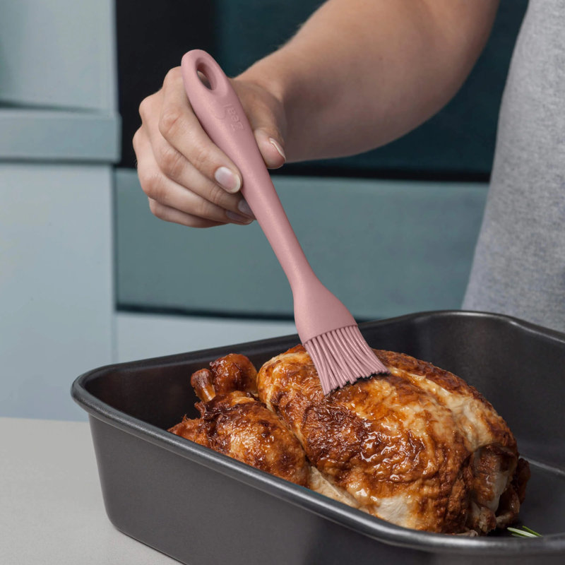 Zeal Silicone Meat Basting Brush, Rose Pink
