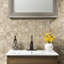 Carreau de collage Aspect Peel and Stick en travertin vieilli (ensemble de 15 pieds carrés)-89019222