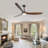 Solid Wood Ceiling Fan With Light,DC Motor,Remote Control-1455455862-1454831650