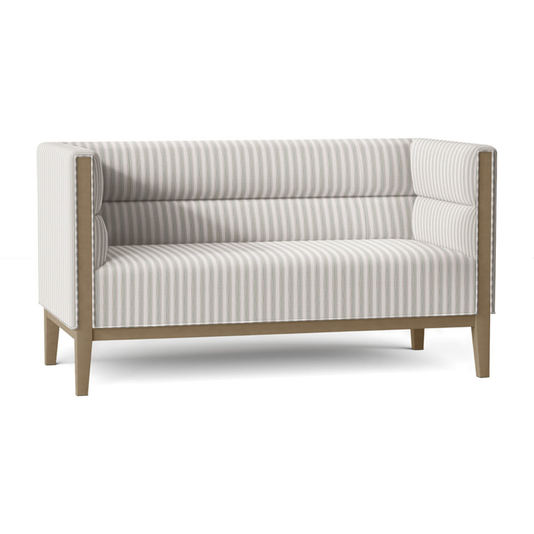 Dyson 58" Tuxedo Arm Loveseat
