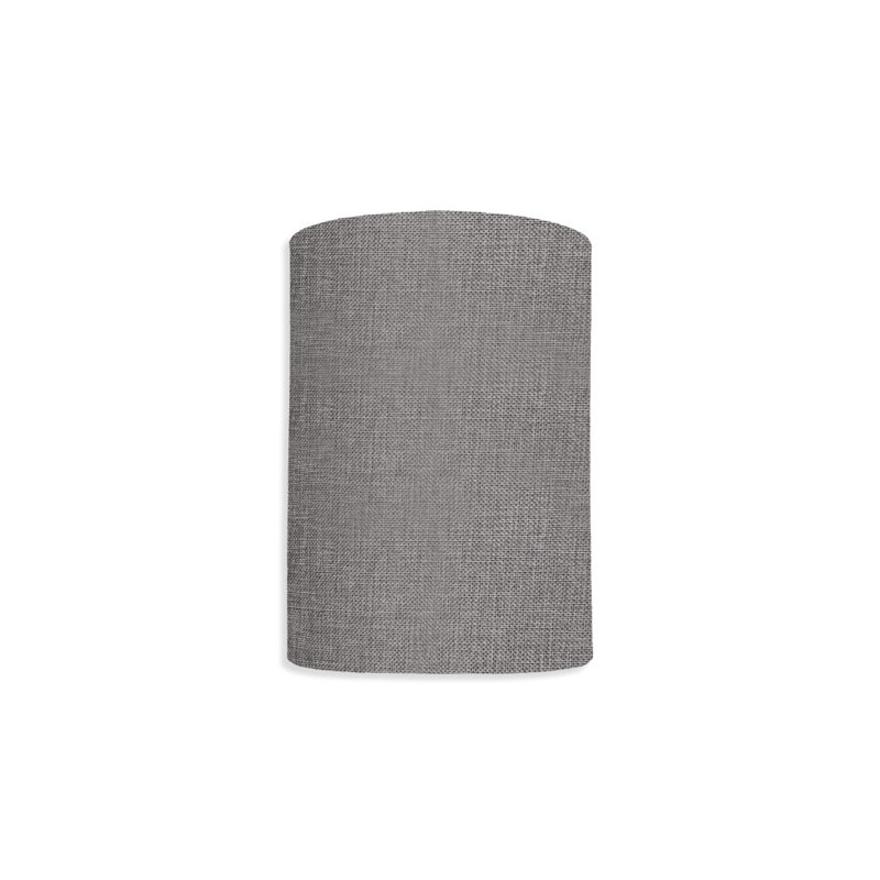 Parvin Iron Flush Mounted Sconce, Light Grey