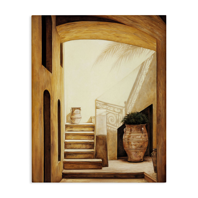 Toile d'intérieur Timeless Architecture, design par Eduardo, H 20 po x l 16 po