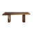 Vizcaino 86" Teak Solid Wood Pedestal Dinning Table