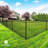 Heavy Duty 76FT Pinnacle Fence Barrier Kit with 5FT H X 6FT W Panels, Decorative Fence Gate, Posts, Connectors, Outdoor Fencing for Yard-111026642