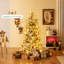 Arbre de Noël pré éclairé-544250375
