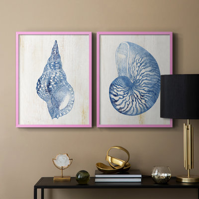 Shell III-Premium Framed Print -Ready to Hang - No Nails Required - No Nails Required