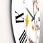 Petits oiseaux sur les branches d'un arbre IV - Horloge murale traditionnelle-60187765