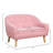 2-Seat Kids Sofa With Wooden Frame For Playroom-1651425881