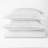 Vance Duvet Cover, White, King Size