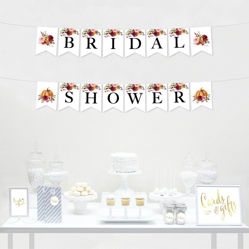 Ensemble de 16 panneaux de douche nuptiale