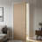 Oak Texture Flush Hollow Core Composite Interior Door Slab-115364584