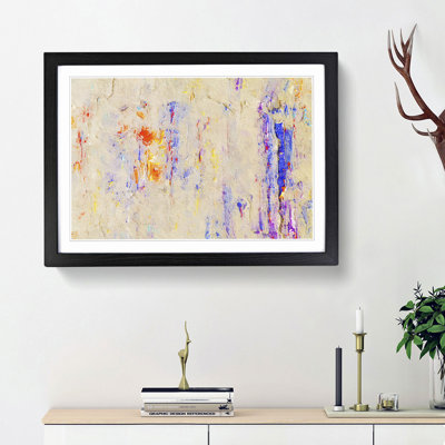 Abstract Art Painting Vol.141 by S.Johnson - Framed Print