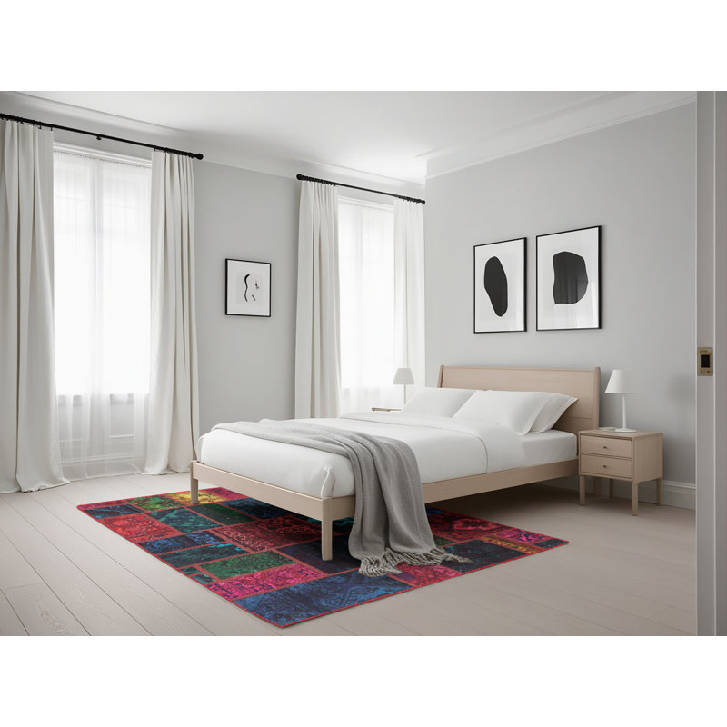 Abstract Indoor Rug, Rectangle 5' x 7'