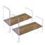 Solid Wood Stackable Desk Organiser 