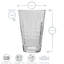 Duralex - Prisme Highball Cocktail Glasses - 330ml - Clear-413991030