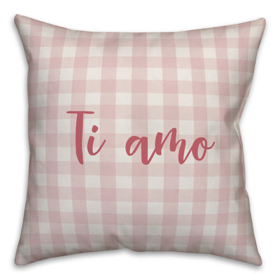  Coussin Ti Amo