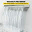 Outdoor Stainless Steel Waterfall Fountain