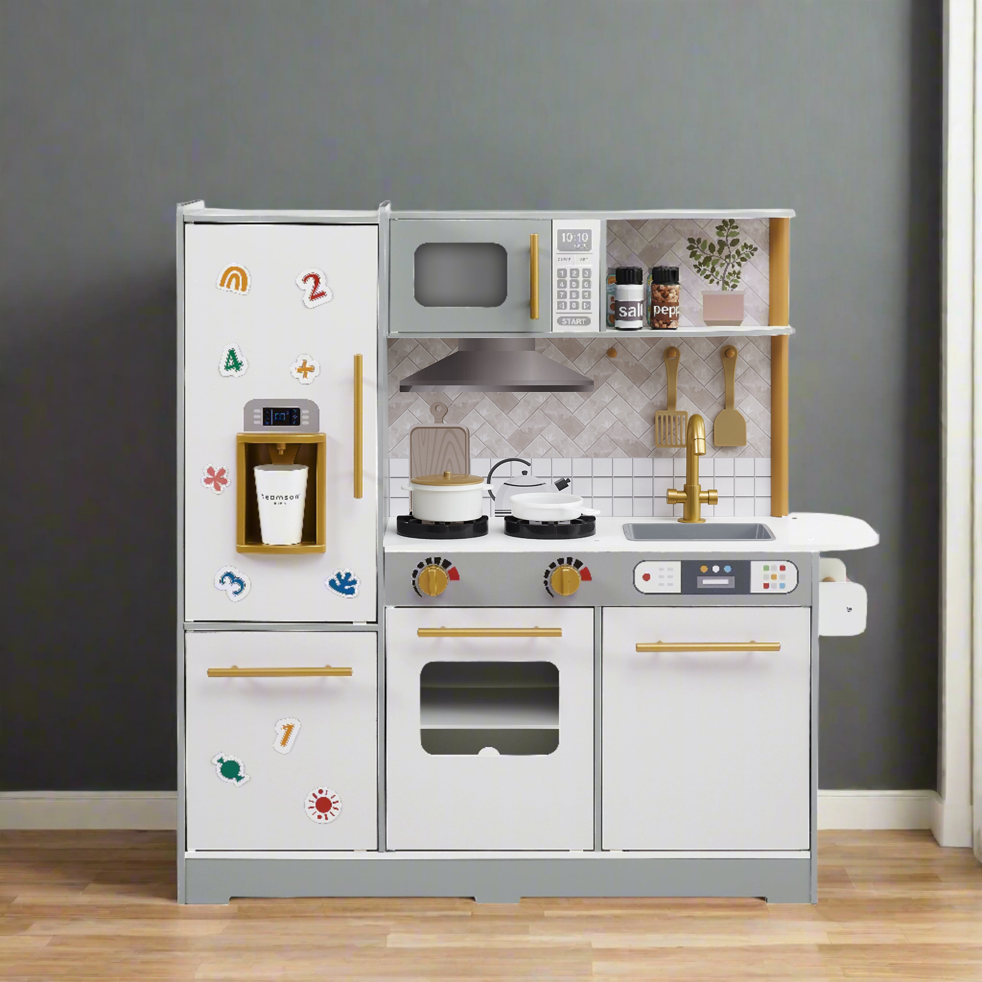 Teamson Kids Little Chef Springfield Play Kitchen & Accessories | Wayfair
