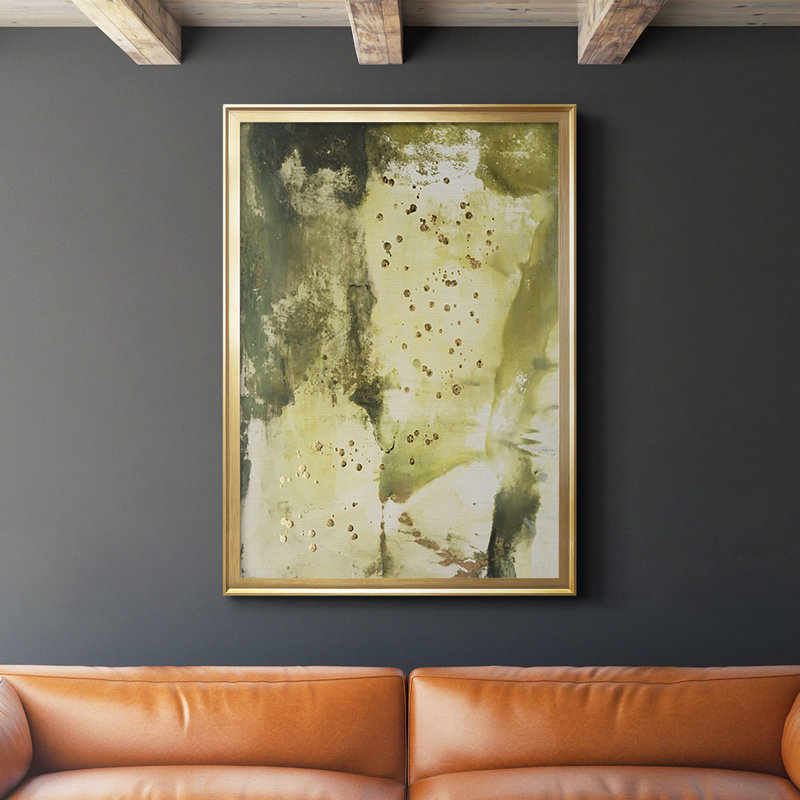 Impression sur cadre photo Deward Canyon Diptych II, Toile avec cadre doré, H 42,5 po x l 30,5 po, Pas de tapis