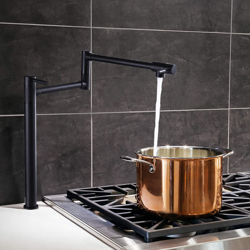 Robinets de cuisine, Noir mat