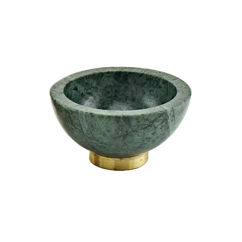 Mini bol à bonbon en marbre vert