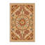 Tapis beige / beige à motif bloc bohème lavable à la machine-1447982991