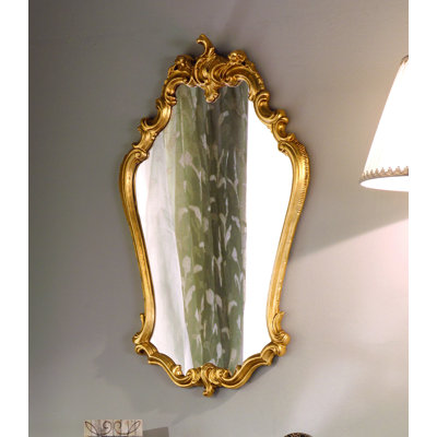 Bullins Wood Flat Wall Mirror