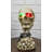 Shackled Skeleton Hand Holding Skull With LED Eyes With Morphing Skulls Figurine