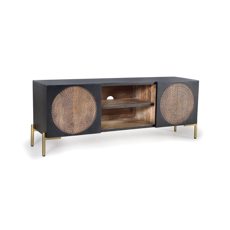 Lapwai Unfinished TV Stand for TVs up to 48"