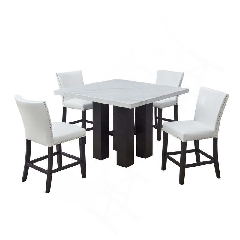 Fauteuil en polyuréthane 2pc, Blanc