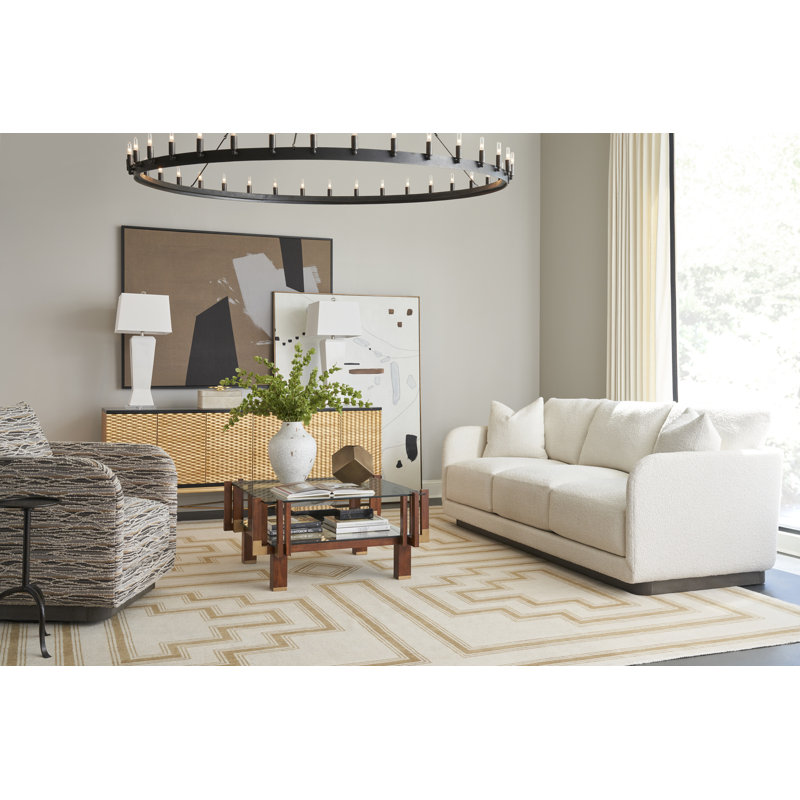 Albion Table Lamp, White Glaze