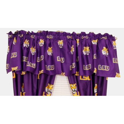 NCAA Tailored Window Valance