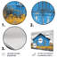  «Blue Gray Autumn Tranquil Barn - Barn Wall Art Living Room-106106116-134424172